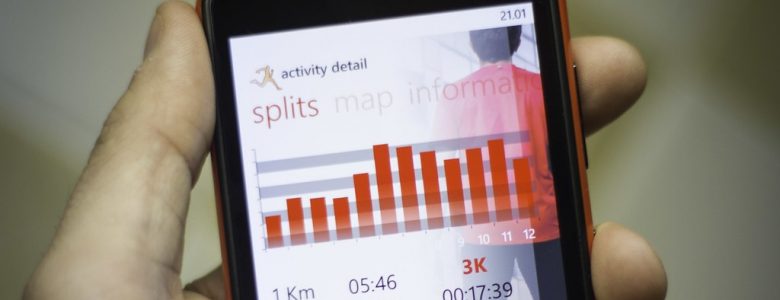 Running app on a smartphone